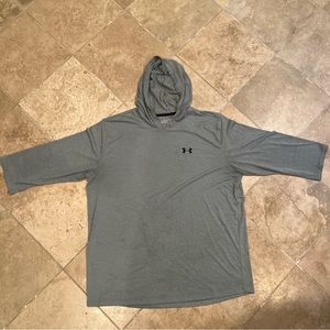 UNDER ARMOUR  THREADBORNE MEN’S SIZE 2XL LOOSE HEATGEAR LIGHTWEIGHT HOODIE